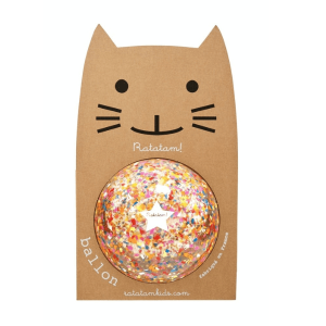 Gros ballon bulle | Confetti – Ratatam