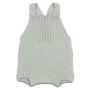 Barboteuse Nouveau-Né Tricotée Cactus Vert Clair