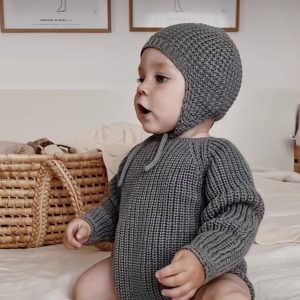 Barboteuse bébé maille | Bart – Li & me