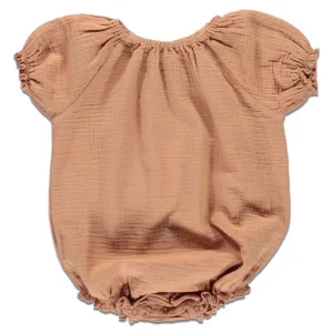 Barboteuse Emma Toast Bois de Rose