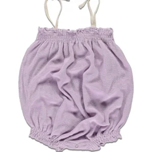 Barboteuse Terry en Eponge Lavande
