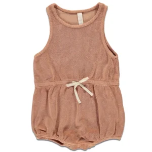 Barboteuse Terry Keno Toast Bois de Rose