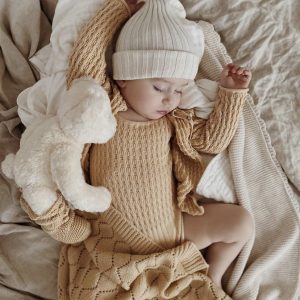 Barboteuse bébé maille été | Lucky – Li & me