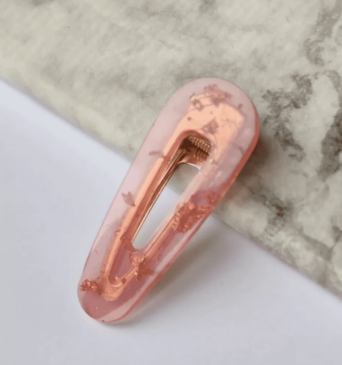 Barrette résine à paillettes | Geo – Gleebee – Image 5