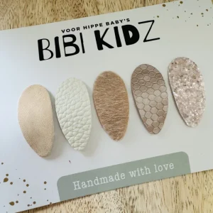 Ensemble de petites barrettes simili | Nude – Bibi kidz