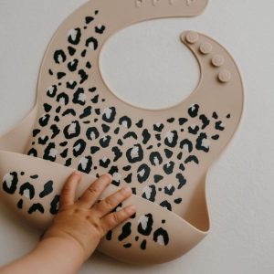 Bavoir silicone | Leopard – Zakuw