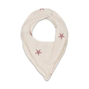Bavoir Bandana Bib Abel Etoile de Mer Ecru
