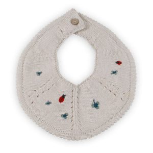 Bavoir bébé tricot | Printemps – Saga copenhagen