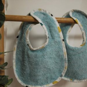 Ensemble de 2 bavoirs “GREEN”