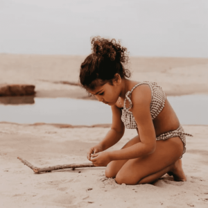 Bikini fille vichy | Vintage squares – Mrs Ertha