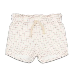 Bloomer en Coton Bio Imprimé Carreaux Terracotta