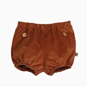 Bloomer bébé garçon velours côtelé – Beige