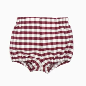 Bloomer bébé garçon vichy – Bordeaux