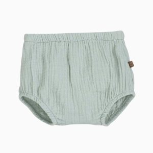 Bloomer bébé en gaze de coton – Vert pâle