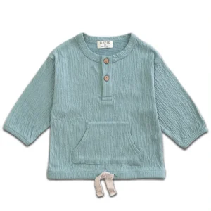 Blouse Jersey Bleu Ciel