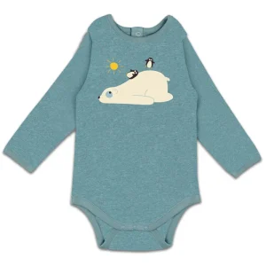 Body Ours Polaire Bleu Clair