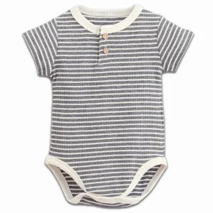 Body à Rayures Blanches & Grises