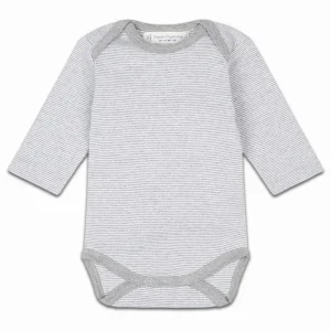 Body Fines Rayures Blanches & Grises