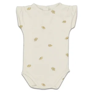 Body Bama Imprimé Bananes Ecru