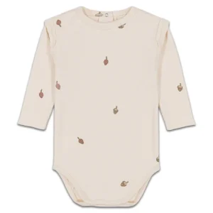 Body Manches Longues Lala Artichauts Ecru