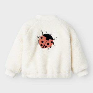 Veste bomber sherpa enfant | Ladybug – Lil Atelier