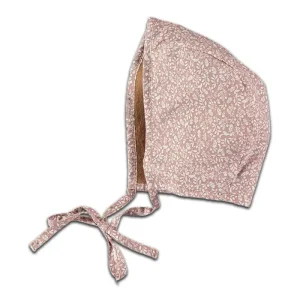 Béguin Rose avec Fleurs Blanches