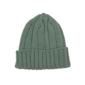 Bonnet de Naissance en Coton Bio Vert