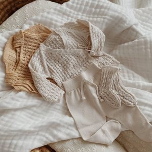 Brassière bébé maille ajourée  | Kai – Li & me