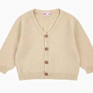 Cardigan bébé – Beige