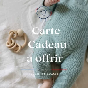 Carte cadeau naissance bébé