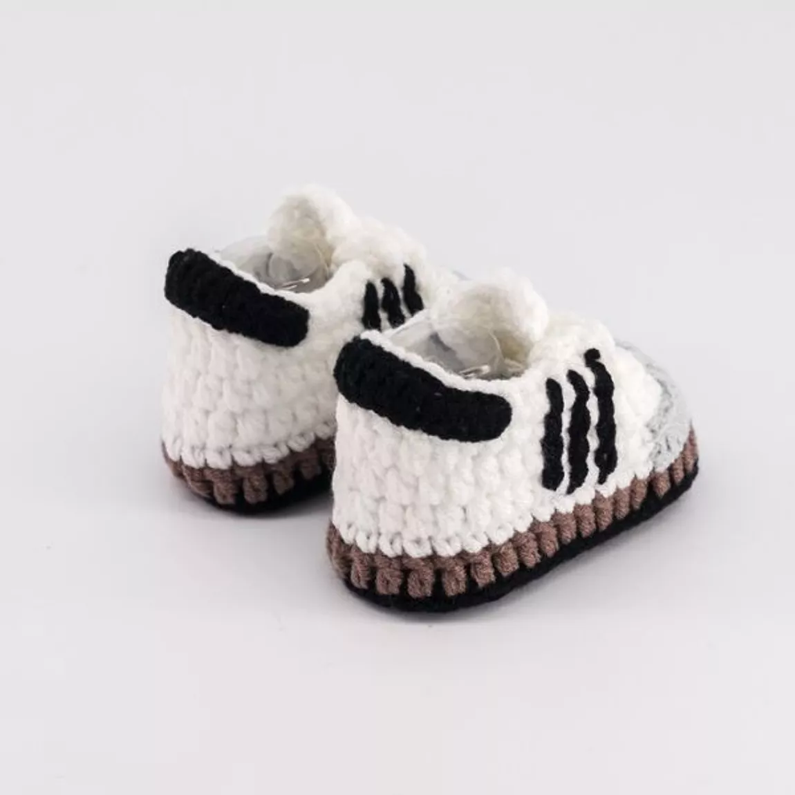 Chaussons bébé baskets en crochet | Samba – Baby sneakers – Image 4