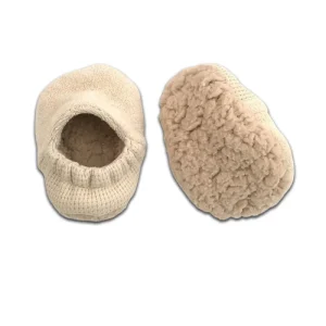 Chaussons d'Hiver pour Bébé Beiges