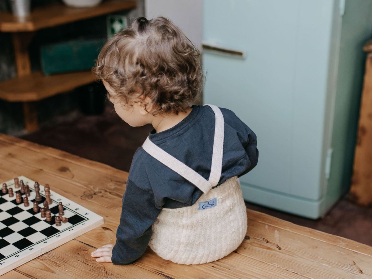 Collants bébé Teddy granny | Cream – Silly Silas – Image 4