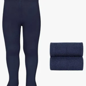 Collant bébé uni – Bleu marine