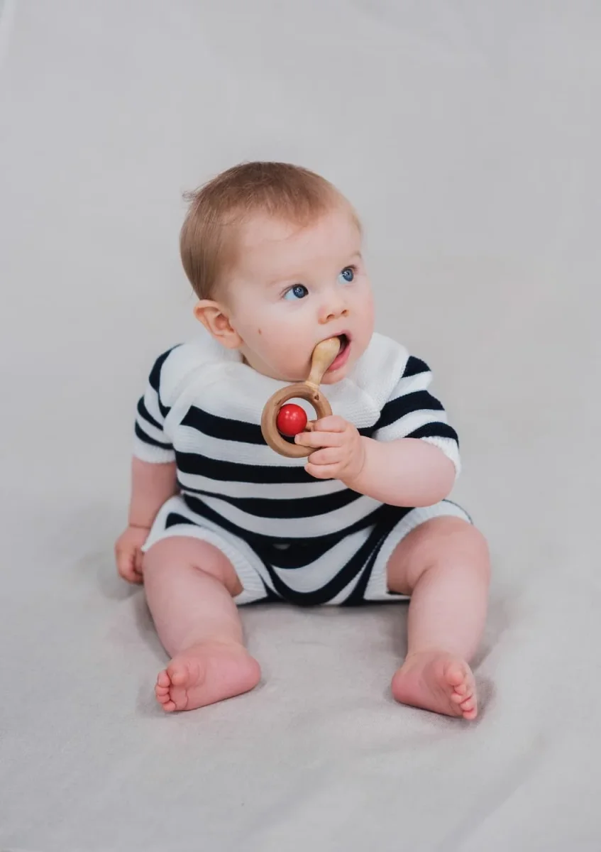 Combi-short marinière