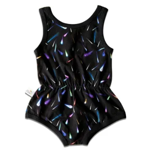 Combi-short évolutive en Coton Bio Perséides Noir