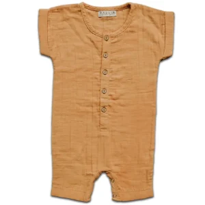 Combinaison Short Alix Ocre