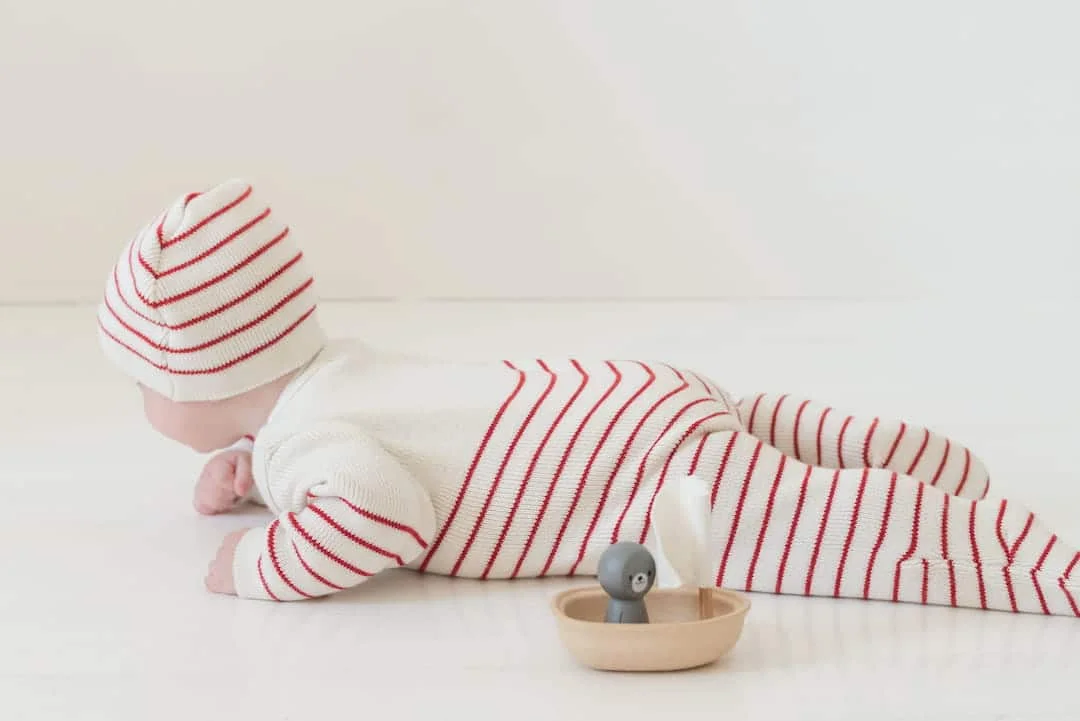 Combinaison à pieds – Collection «Petits Marins» – Image 5