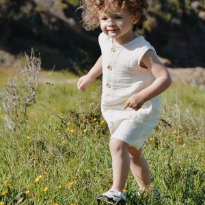 Combinaison gaze de coton – Eli and nev