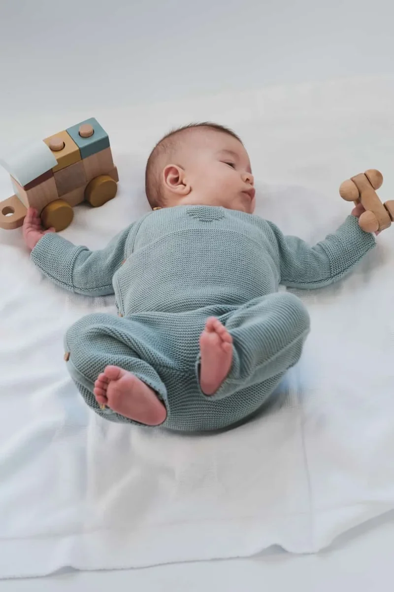 Combinaison en coton – Collection «Petits Chats» – Image 4