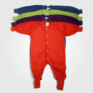 Pyjama bébé et enfant en laine bouclette - sans pieds - COSILANA