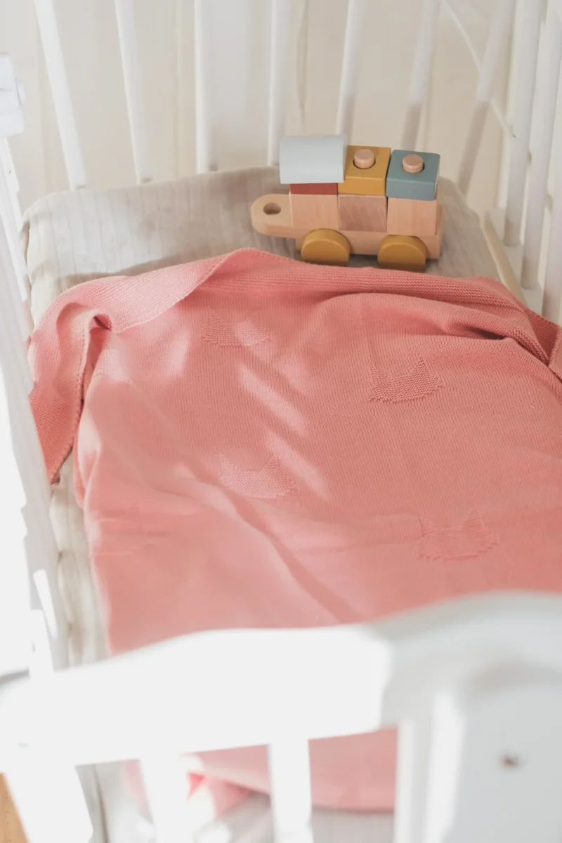 Couverture en coton – Collection «Petits Chats» – Image 3