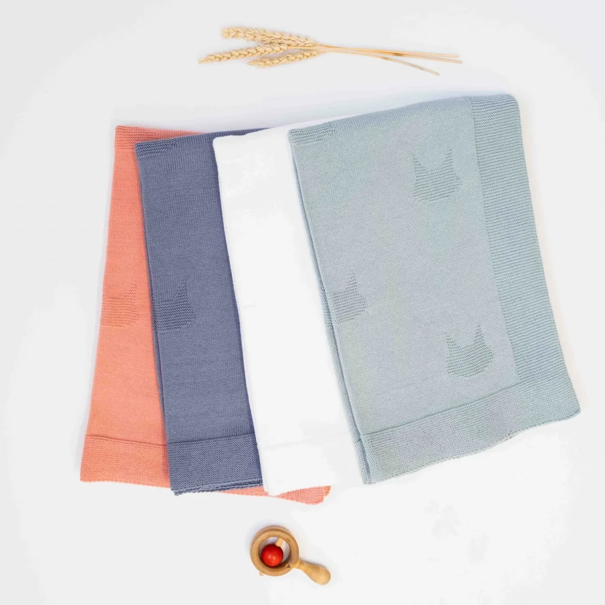 Couverture en coton – Collection «Petits Chats»