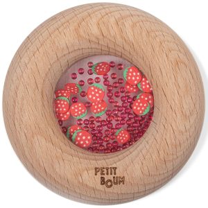 Donut sensoriel bébé | Fraises – Petit Boum