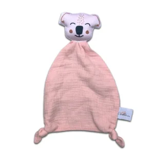 Doudou en Coton Bio Koala Rose