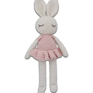 Doudou en Crochet Lapin Ballerine