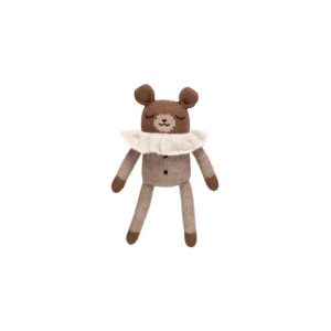 Doudou ourson | Pyjama avoine – Main sauvage