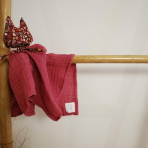 Doudou en tissu “CHAT”