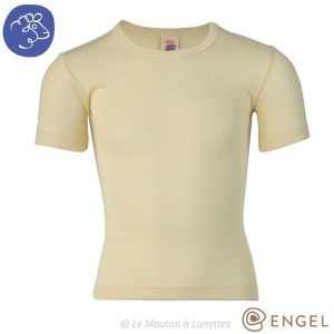 T-shirt mérinos enfant manches courtes - ENGEL NATUR