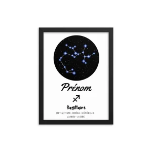 Tableau signe astrologique Sagittaire
